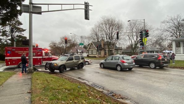 3-vehicle crash at Arlington Heights Rd and Euclid Ave Arlington Heights.