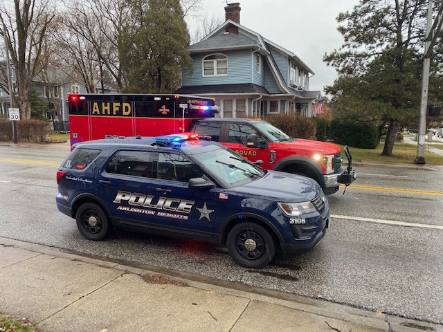 3-vehicle crash at Arlington Heights Rd and Euclid Ave Arlington Heights.