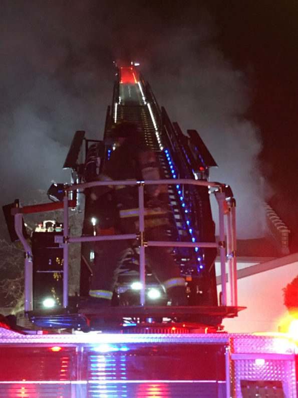 Townhouse fire on Smith Street Rolling Meadows