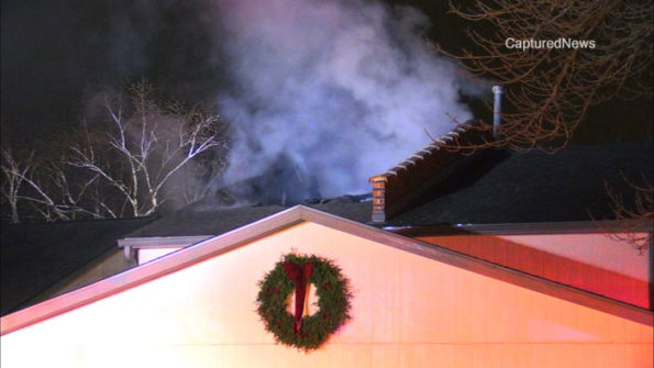 Townhouse fire on Smith Street in Rolling Meadows