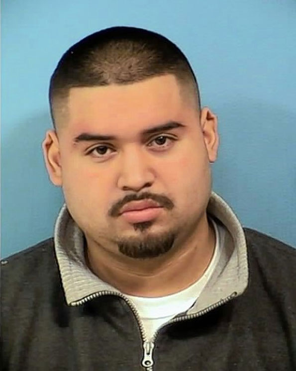 Christopher Hernandez, suspect weapons and criminal damage to property (DuPage County Sheriff's Office)