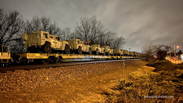Oshkosh Defense Joint Light Tactical Vehicle (JLTV) or Light Combat Tactical All-Terrain Vehicle and JLTV Utility (UTL) military vehicles Arlington Heights