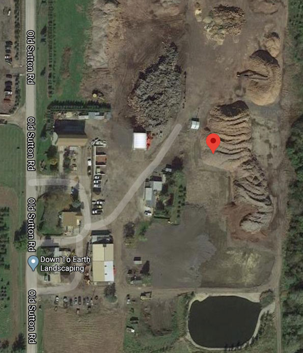 Extra Alarm Mulch Fire map Old Sutton Road Barrington Township