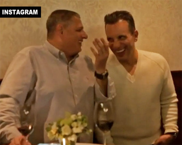 Sebastian Maniscalco and Sebastian Maniscalco at a gathering of family and friends in Chicago last year