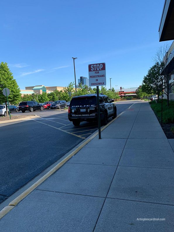 Schaumburg Police Department at Whole Foods while Woodfield Mall entrances were also blocked