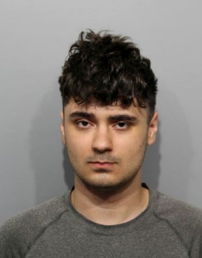 Josiah J. Biewer, hate crime graffiti suspect, Arlington Heights (SOURCE: Arlington Heights Police Department)