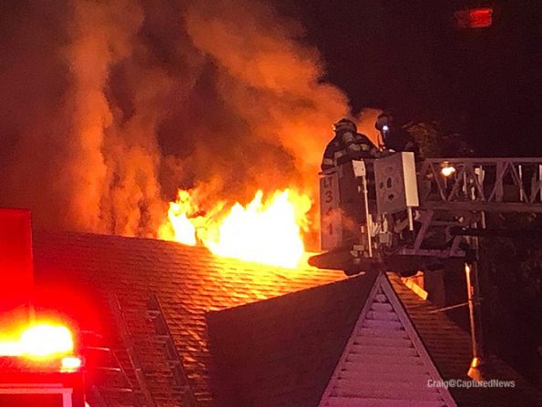 MABAS Box Alarm for house fire in Lake Zurich Sunday July 12, 2020 (SOURCE: Twitter.com/ImagesCu) 