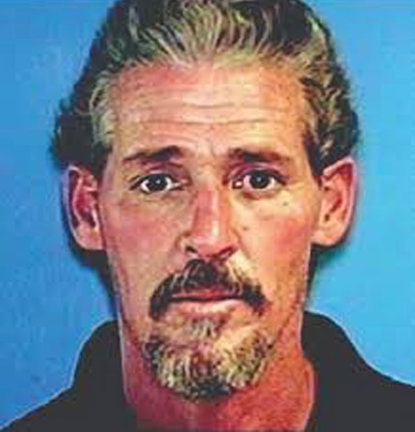 Murder suspect Samuel William Legg III in 1990