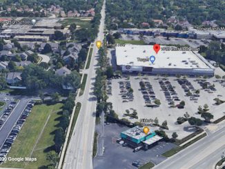 Aerial View Target Arlington Heights