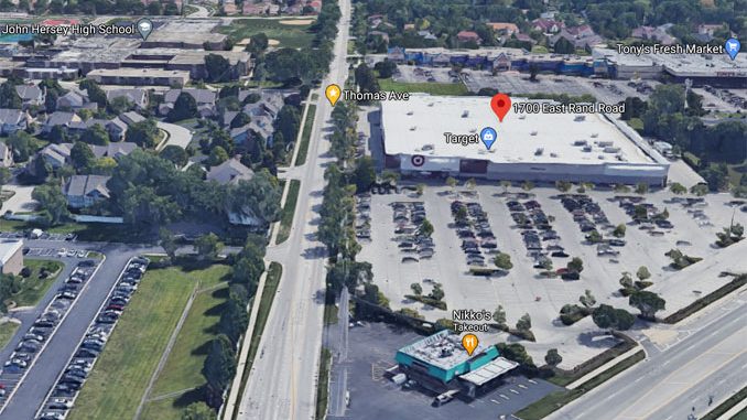 Aerial View Target Arlington Heights Aerial View Target Arlington Heights