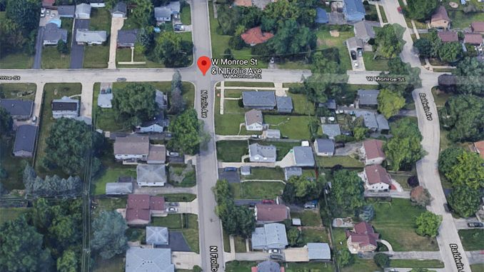 Home invasion shooting death scene on Frolic Avenue near Monroe Street in Waukegan (aerial view ©2020 Google Maps) Home invasion shooting death scene on Frolic Avenue near Monroe Street in Waukegan (aerial view ©2020 Google Maps)