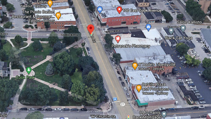 Milwaukee Avenue and Cook Avenue Aerial View (Imagery ©2020 Google, Imagery ©2020 Maxar Technologies, U.S. Geological Survey, USDA Farm Service Agency, Map data ©2020 Google)