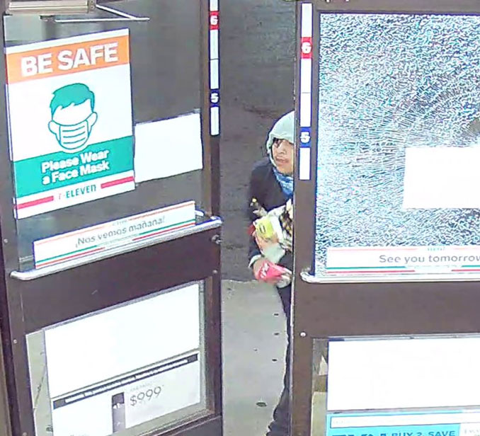 Suspect 2 Prospect Heights 7-Eleven Robbery and shooting August 31, 2020