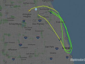 Flight path N2699V before crash in Palatine on Thursday, September 17, 2020