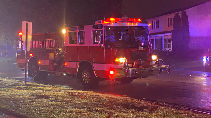 House fire Arlington Heights on Cedar Glen Drive