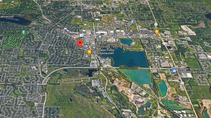 Berkshire Drive and Somerset Lane Crystal Lake Satellite View (Imagery ©2020 Google, Imagery ©2020 Landsat / Copernicus, Maxar Technologies, U.S. Geological Survey, USDA Farm Service Agency, Map data ©2020 Google)