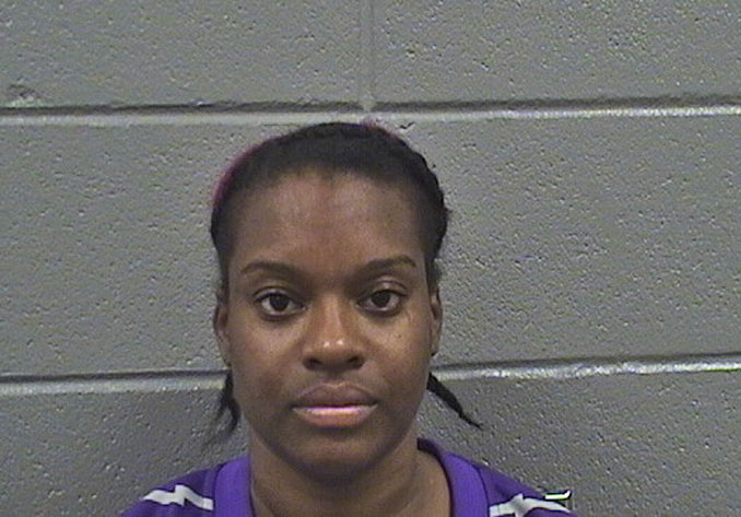 Dawn Moore, aggravated assault suspect (Cook County Sheriff's Office)