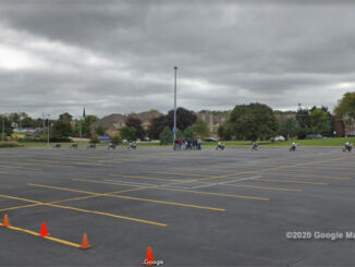 Lot 12 Harper College Google Maps Street View at time of a previous training session in October 2018 (©2020 Google Maps)