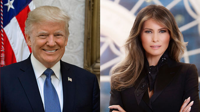 President Donald Trump and Melania Trump (PHOTO CREDIT: Shealah Craighead/Regine Mahaux)