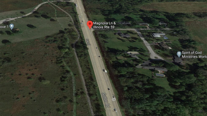 Sutton Road and Magnolia Lane Aerial View (©2020 Google Maps) Sutton Road and Magnolia Lane Aerial View (©2020 Google Maps)