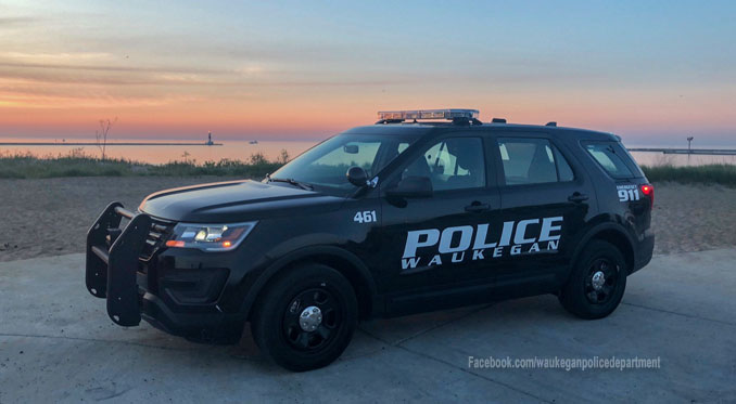 Waukegan Police SUV (SOURCE: Waukegan Police official Facebook page)