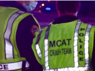 MCAT on the scene where two pedestrians were hit by a car while they were pushing another stalled vehicle in the southbound lanes Barrington Road just south of Bode Road in Hoffman Estates