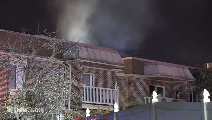 Apartment smoke on Kennicott Drive in Arlington Heights, November 4, 2020