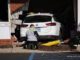 Car vs. building crash at BMO Harris Bank in Fox River Grove, Illinois showing failed bollard (PHOTO CREDIT: Jimmy Bolf)