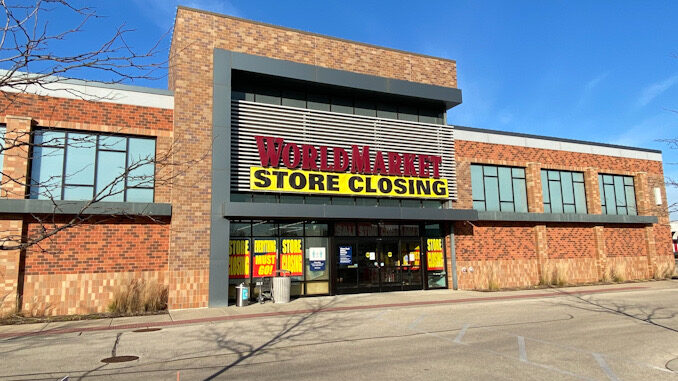 World Market store closing at Randhurst Village in Mount Prospect