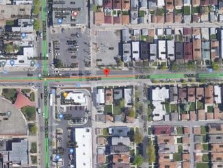 Crash Map 55th Street and Troy Street Chicago (Imagery ©2020 Maxar Technologies, Sanborn, U.S. Geological Survey, Map data ©2020 Google)
