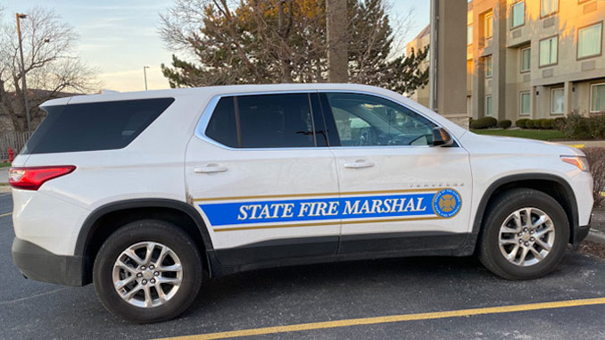 Illinois State Fire Marshal Vehicle (Cardinal News)