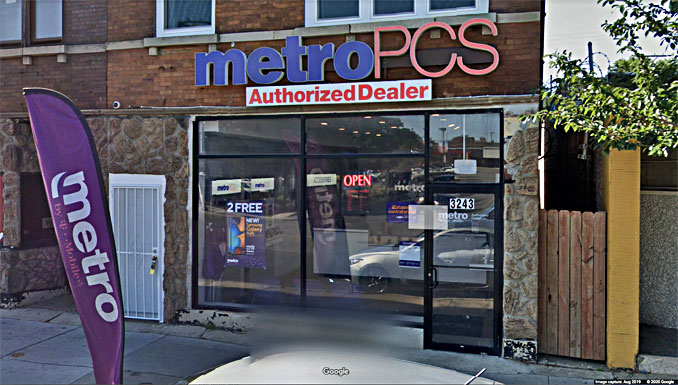 Metro by T-Mobile Store Chicago Avenue (Image capture August 2019 ©2020 Google)