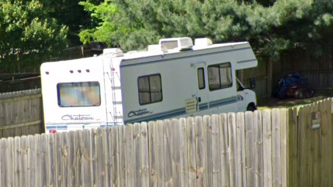 RV on Street View on Bakertown Road in Antioch, Tennessee (Image Capture: May 2019 ©2020 Google)