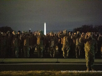 US Marshal deputation of National Guard service members on Monday, January 18, 2021 (Shane T. McCoy US Marshals Public Affairs)