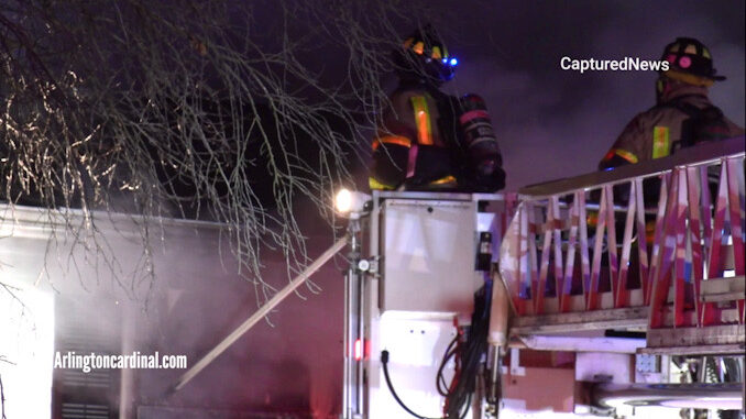 House fire on Ivy Lane near Arlington Heights Road in Arlington Heights House fire on Ivy Lane near Arlington Heights Road in Arlington Heights