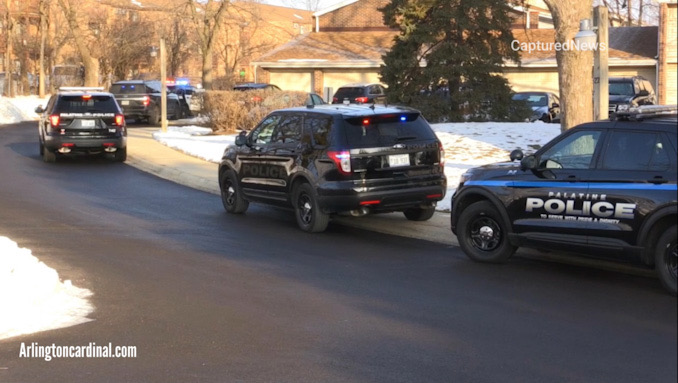 Palatine Police Department investigating a stabbing on Bayside Drive west of Frontage Road (SOURCE: CapturedNews)