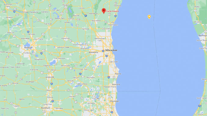 Map showing Camp Awana Farmington, Wisconsin (Map data ©2021 Google) Map showing Camp Awana Farmington, Wisconsin (Map data ©2021 Google)