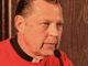 Father Michael Pfleger at City Club of Chicago event, "Chiraq Dr. Carl Bell, Hon. Will Burns, John Fountain, and Rev. Michael Pfleger" (SOURCE: Daniel X. O'Neil from USA, CC BY 2.0, via Wikimedia Commons)