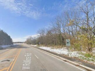 Rollins Road and Drury Lane in Lake County (Image capture: November 2019 ©2021 Google)