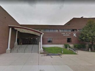 Schaumburg High School Google Maps Street View captured July 2017 (©2021 Google)