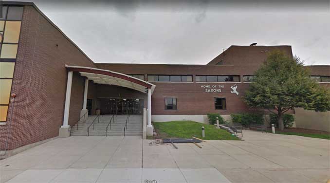 Schaumburg High School Google Maps Street View captured July 2017 (©2021 Google) Schaumburg High School Google Maps Street View captured July 2017 (©2021 Google)