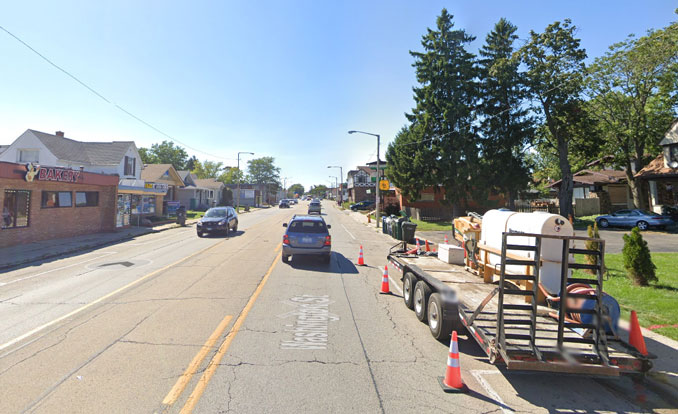 1700 Block Washington Street in Waukegan (Image capture September 2019 ©2021)