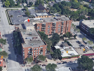 Apartment complex at 299 North Dunton Avenue in Arlington Heights (Imagery ©2021 Google Imagery ©2021 Maxar Technologies, U.S. Geological Survey, Map data ©2021 Google)