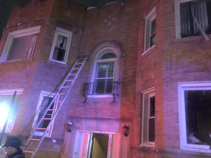 Fatal  apartment fire on Loomis Street near 92nd Street Chicago (SOURCE: Chicago Fire Department)