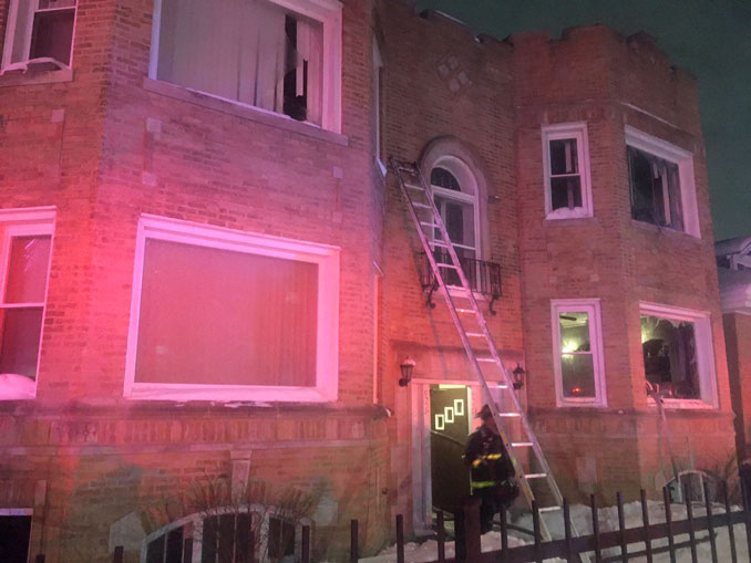 Fatal  apartment fire on Loomis Street near 92nd Street Chicago (SOURCE: Chicago Fire Department)