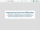 Village of Arlington Heights website experiencing technical difficulties (Screen Capture of vah.com)