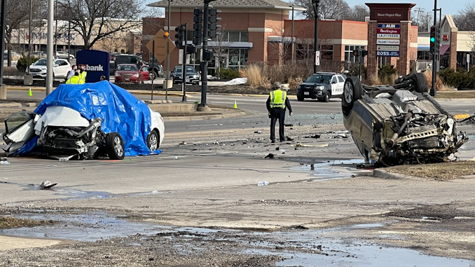 Fatal crash Rand Road and Mount Prospect Road