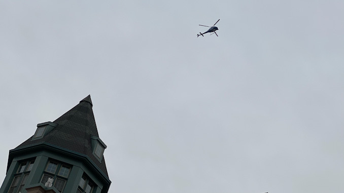 ABC 7 Chicago Chopper 7 HD checking out Arlington Alfresco