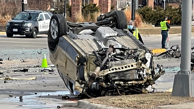 Fatal crash Rand Road and Mount Prospect Road