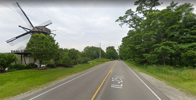 IL-25 Near Fabyan Windmill in Geneva (Northbound Image capture June 2019 ©2021) IL-25 Near Fabyan Windmill in Geneva (Northbound Image capture June 2019 ©2021)